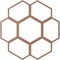 Ekena Millwork Florin Wood Fretwork Pierced Ceiling Medallion, Wood (Paint Grade), 38"OD x 13 3/8"ID x 3/8"T CMWP38X38X0375FOMF - alternate 3